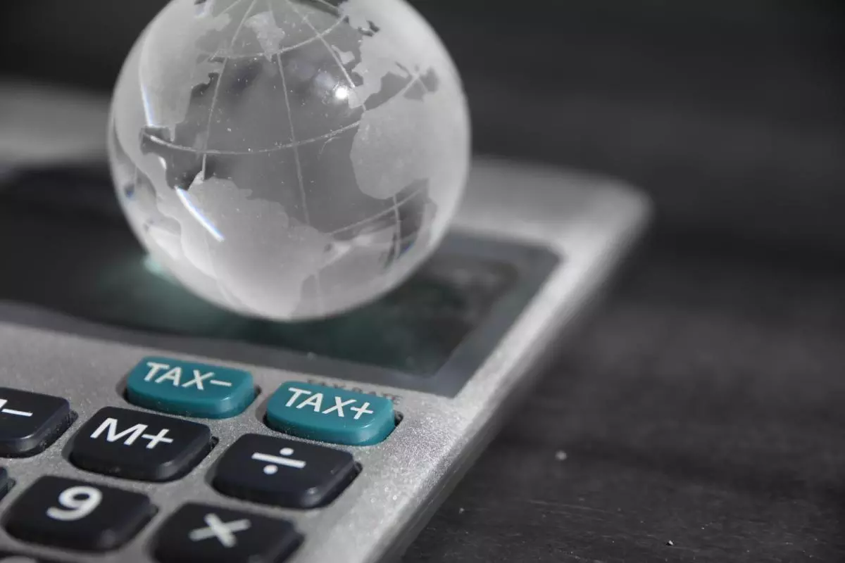 istock 835212946  world on a calculator